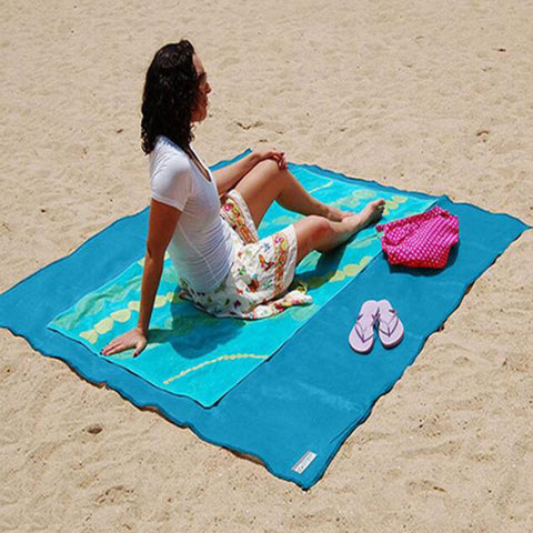 Beach Mat Leaking Sand Beach Mat Parent-Child Travel Self-Driving Tour Picnic Mat