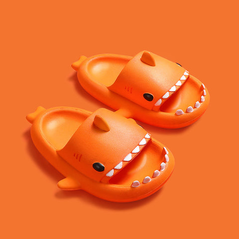 Kids Shark Slippers Non-Slip Soft Bottom Sandals Children Slippers