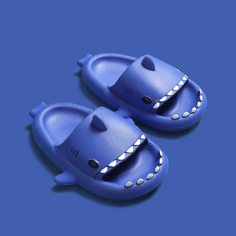 Kids Shark Slippers Non-Slip Soft Bottom Sandals Children Slippers