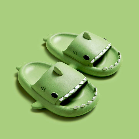 Kids Shark Slippers Non-Slip Soft Bottom Sandals Children Slippers