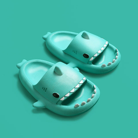 Kids Shark Slippers Non-Slip Soft Bottom Sandals Children Slippers