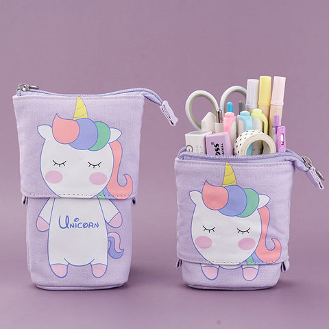 Cute Pupils Drop Down The Pen Holder And Pencil Case