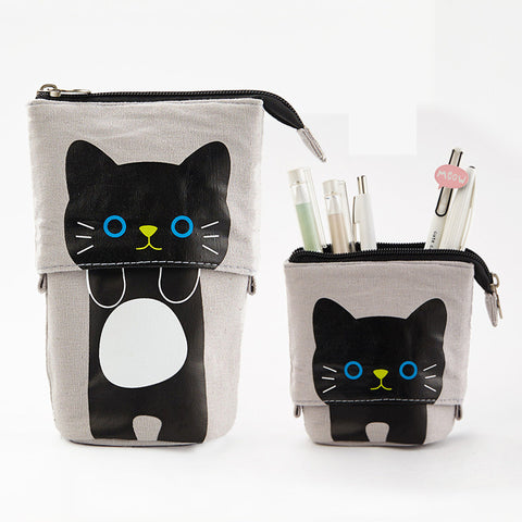 Cute Pupils Drop Down The Pen Holder And Pencil Case