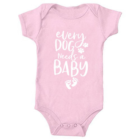 Printed Triangle Baby Romper Bodysuit