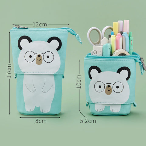 Cute Pupils Drop Down The Pen Holder And Pencil Case